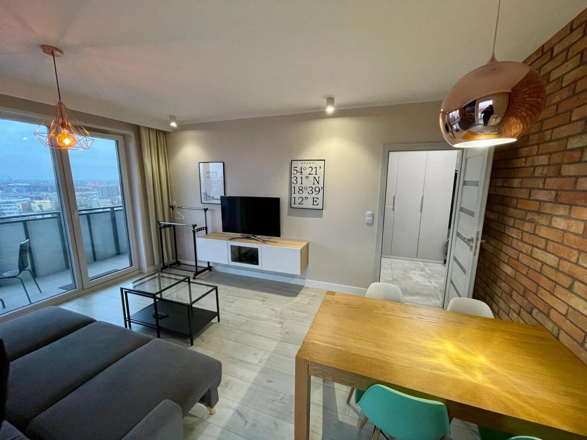 Bastion Walowa - Luxury Apartment With Beautiful View Danzig Exterior foto