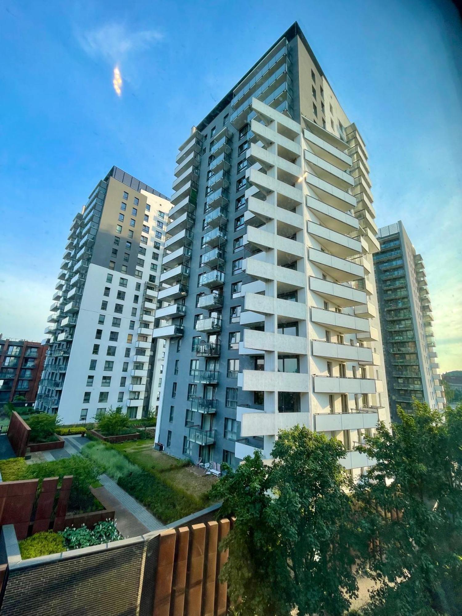 Bastion Walowa - Luxury Apartment With Beautiful View Danzig Exterior foto