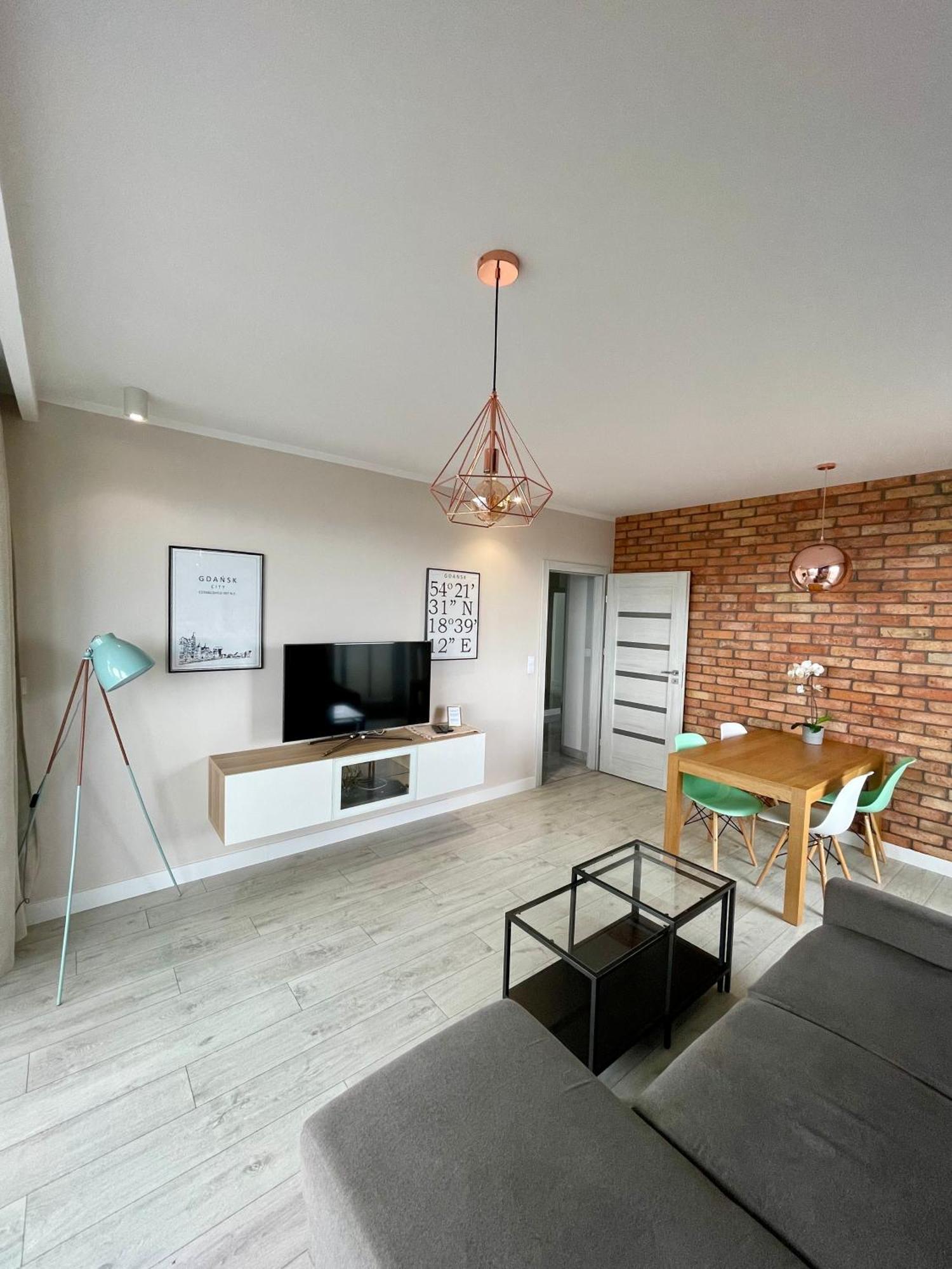 Bastion Walowa - Luxury Apartment With Beautiful View Danzig Exterior foto