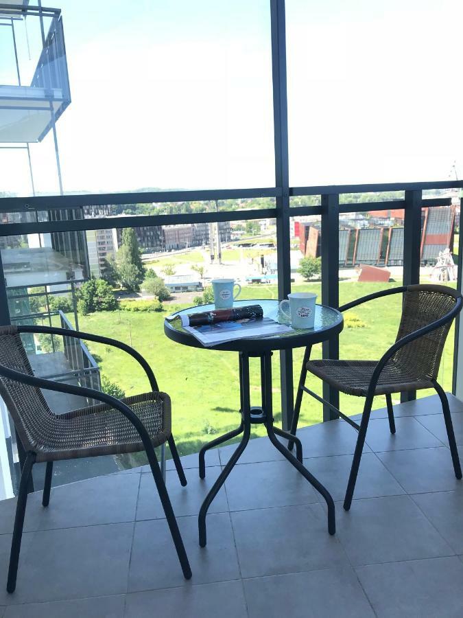Bastion Walowa - Luxury Apartment With Beautiful View Danzig Exterior foto
